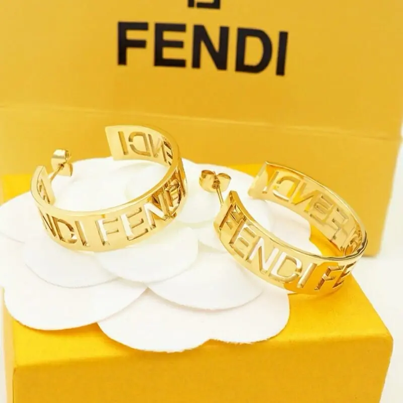 fendi boucles doreilles pour femme s_125161a